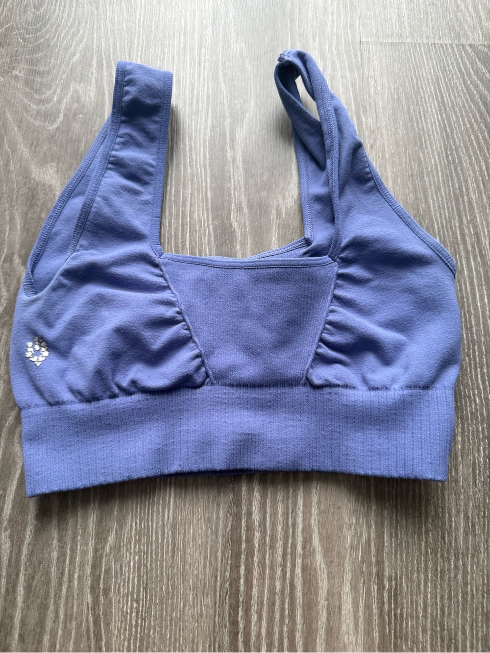 We The Free Lavender Seamless Crop Sports Bra